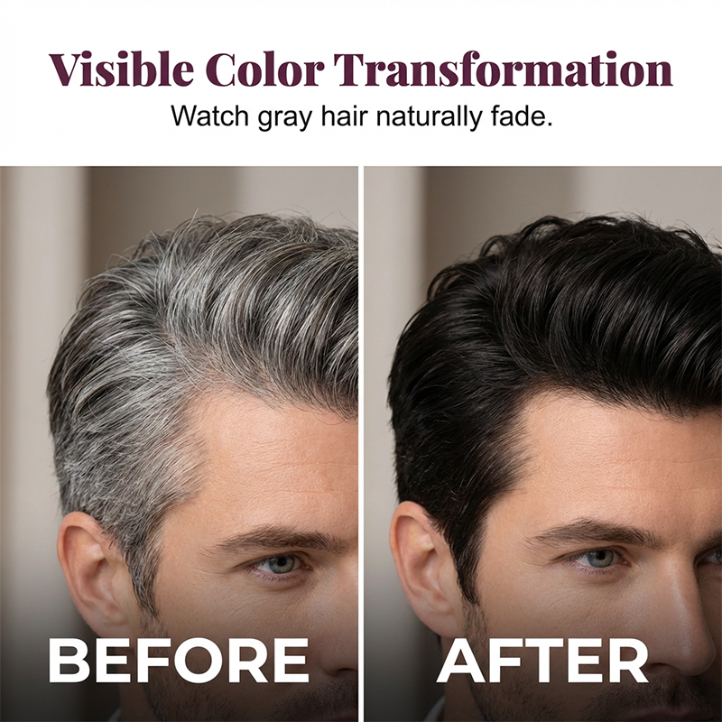 🔥Limited Time Promotion 50% OFF🔥Hair Darkening Shampoo Bar for Gray Hair