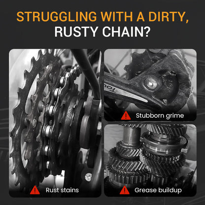 🔥Limited Time Promotion 50% OFF🔥Deep-Cleaning & Rust-Resistant Bicycle Chain Cleaner