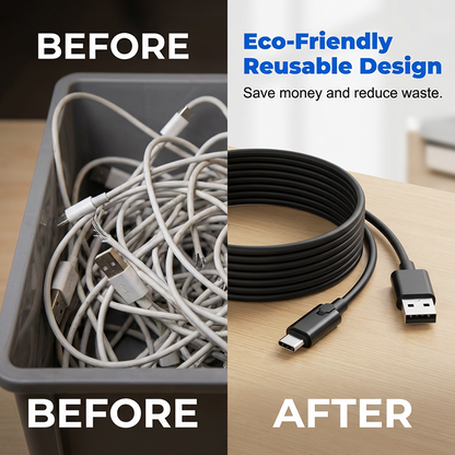 Cut & Fix USB-C Fast Charging Cable
