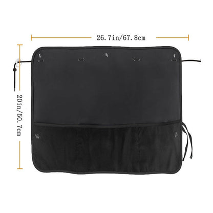 Car Window Shades with Storage Pockets