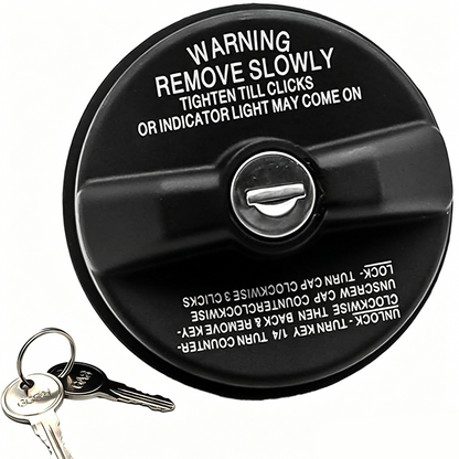 🔒 Locking Fuel Cap – Anti-Theft, Precision Seal, Prevents Fuel Vapor Leak – Includes 2 Keys (OEM Fit)
