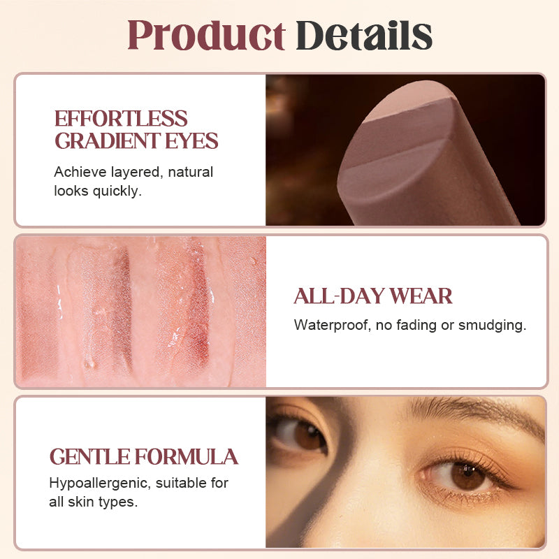 🔥 50% OFF · Soft-Toned Gradient Eyeshadow Stick ✨