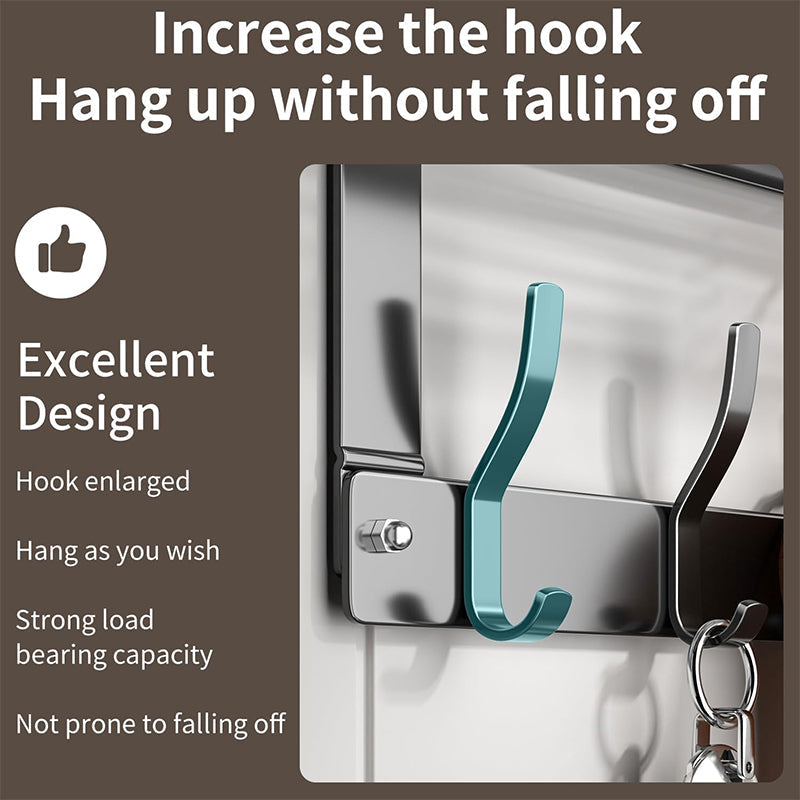 🪄 LIMITED-TIME 50% OFF! ✨ Over-The-Door Hook with Basket – Space-Saving, Strong, Tool-Free 🚪
