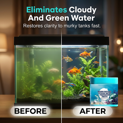 ⏳Limited-time 50% off⏰dHigh-Efficiency Aquarium Water Purification Tablets🐟