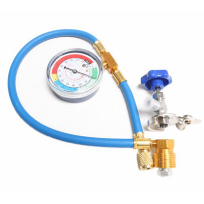 🔥2026 New Upgrade ＆ Hot Sale ＆ 50％ Off🔥R134a AC Refrigerant Charging Hose with Gauge – Universal & Easy DIY Tool 🔧