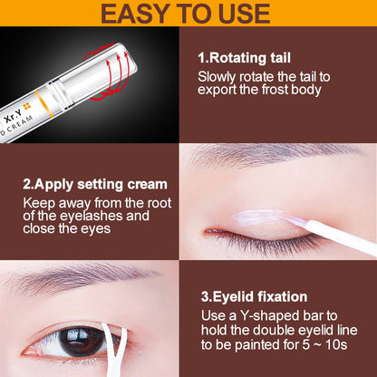 🥳2026 HOT SALE🥳💞50K+ SOLD!👁️✨ 50% OFF! Invisible Double Eyelid Cream – Waterproof & sweatproof, long-lasting. Natural look, no marks. Bigger eyes in seconds. 🧴💧