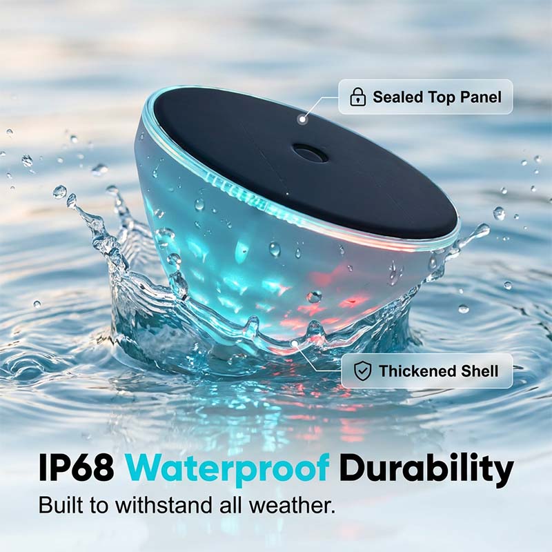 🥳2026 HOT SALE🥳💞50K+ SOLD!🐟🌊 50% OFF! Floating Pool Light – No batteries, fish pattern projection. Transforms pool into an aquarium. A garden delight! 🏊‍♂️🎉