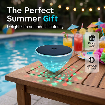 🥳2026 HOT SALE🥳💞50K+ SOLD!🐟🌊 50% OFF! Floating Pool Light – No batteries, fish pattern projection. Transforms pool into an aquarium. A garden delight! 🏊‍♂️🎉
