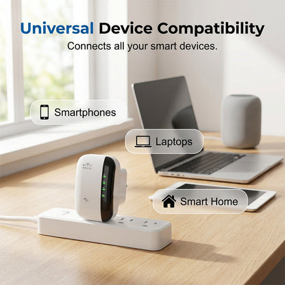 🔥Limited Time Promotion 50% OFF🔥300Mbps Wi-Fi Repeater & Signal Booster