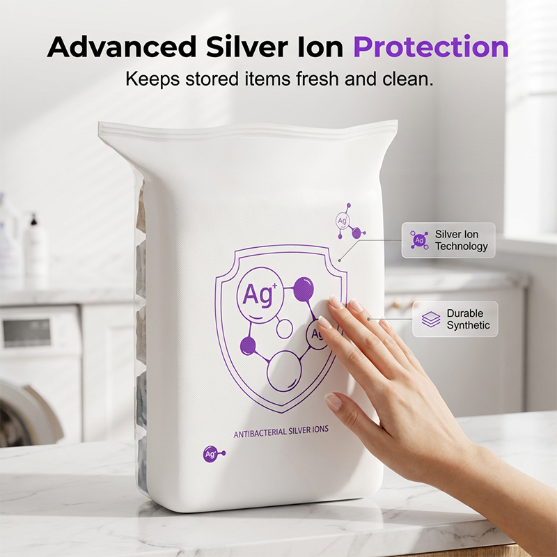 💐 Buy 2 Get 1 Free! Vacuum Storage Bags – Save 80% Space for Clothes & Bedding 📦💨