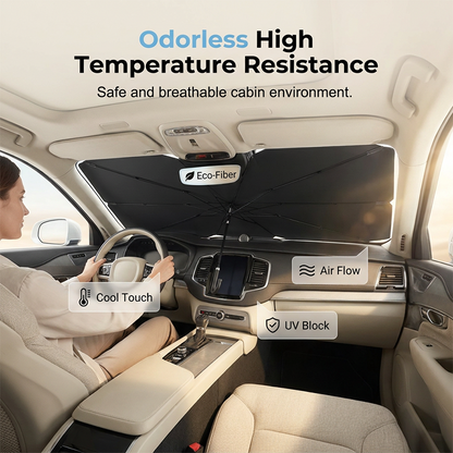 🔥Limited Time Promotion 50% OFF🔥Bendable Handle Car Windshield Sunshade Umbrella