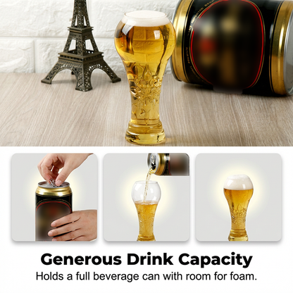🔥Limited Time Promotion 50% OFF🔥Large Capacity Ornate Embossed Beer Glass
