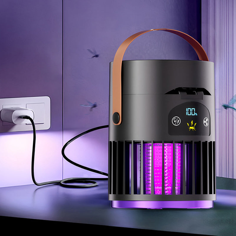 🔥Limited Time Promotion 50% OFF🔥Portable Rechargeable Fan with UV Bug Zapper Light