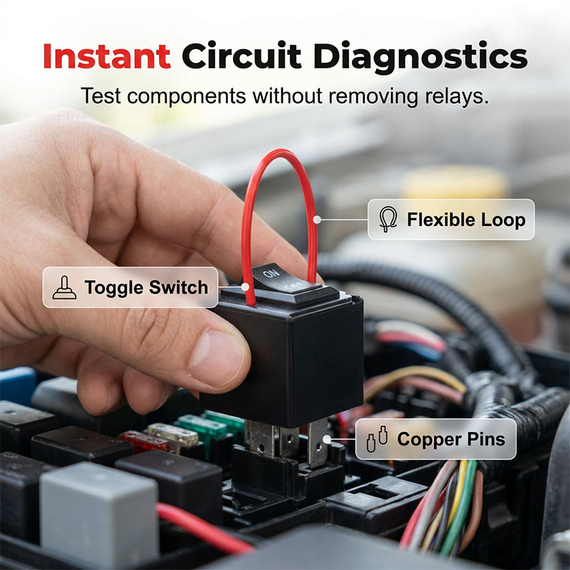 🔥Limited Time Promotion 50% OFF🔥Automotive Relay Tester and Bypass Jumper Set