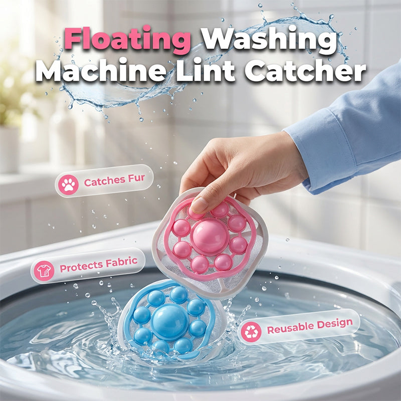 Floating Washing Machine Lint Catcher
