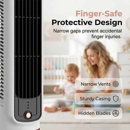 🔥Limited Time Promotion 50% OFF🔥Portable USB Tower Fan with 3 Speeds