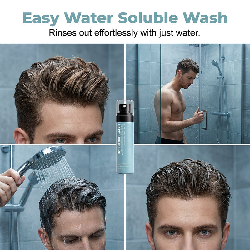 🔥Last day of the limited-time 50% off sale!🔥Men's Quick-Dry Matte Styling Mud Spray