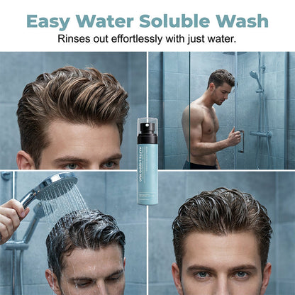 🔥Last day of the limited-time 50% off sale!🔥Men's Quick-Dry Matte Styling Mud Spray