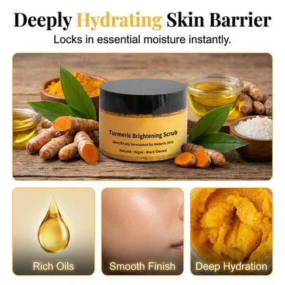 🏆 Last Day Special Price £8.99 ! 🔥BUY 2 GET 1 FREE🔥Turmeric Exfoliating Body Scrub