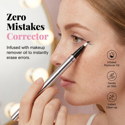🥳2026 HOT SALE🥳💞50K+ SOLD!Zero-Mistake Dual Eyeliner – Ultra-Precise, Built-in Corrector