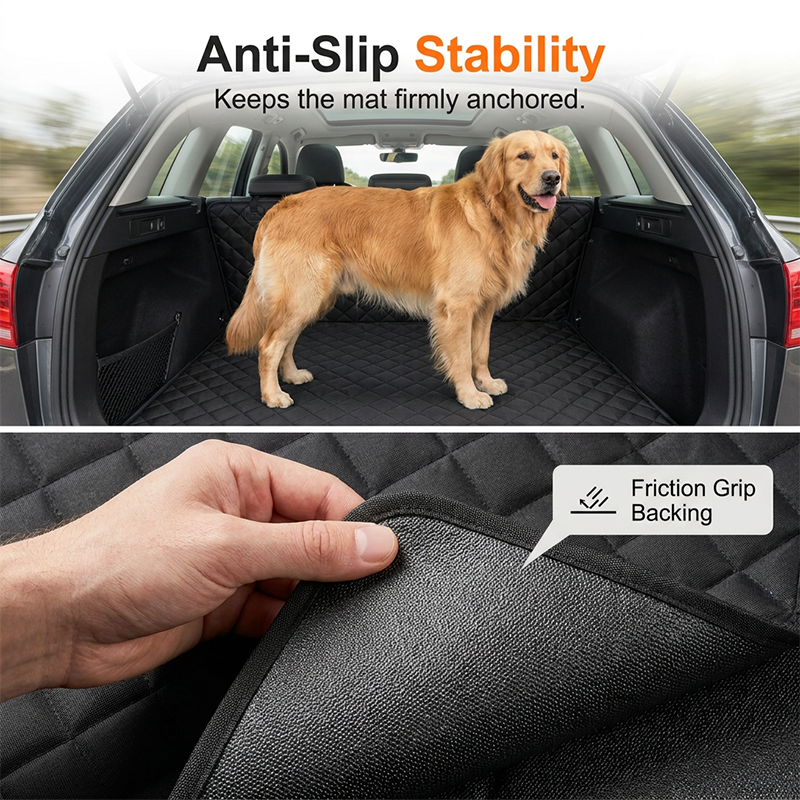 🚗 50% OFF NOW! ⏰ Car Boot Liner Waterproof Pet Travel Mat – Non-slip & easy to clean – Protects trunk from dirt, spills & fur – perfect for dogs or outdoor gear 🐕