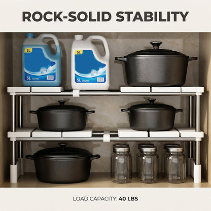 🎁Last Day Promotion 49% OFF🔥Expandable Under Sink Shelf