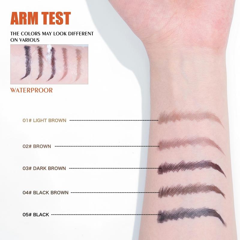 Waterproof Four-Fork Liquid Eyebrow Pencil