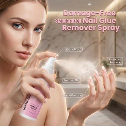 Solid Glue Gel Remover Spray for Press-on Nails