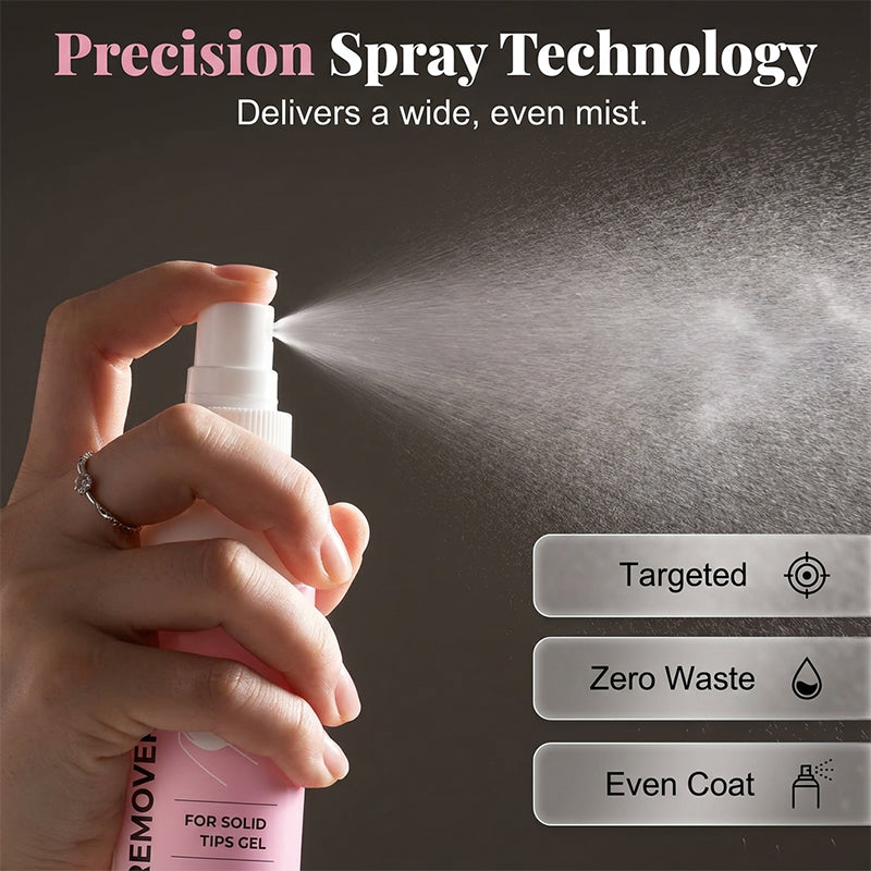 Solid Glue Gel Remover Spray for Press-on Nails