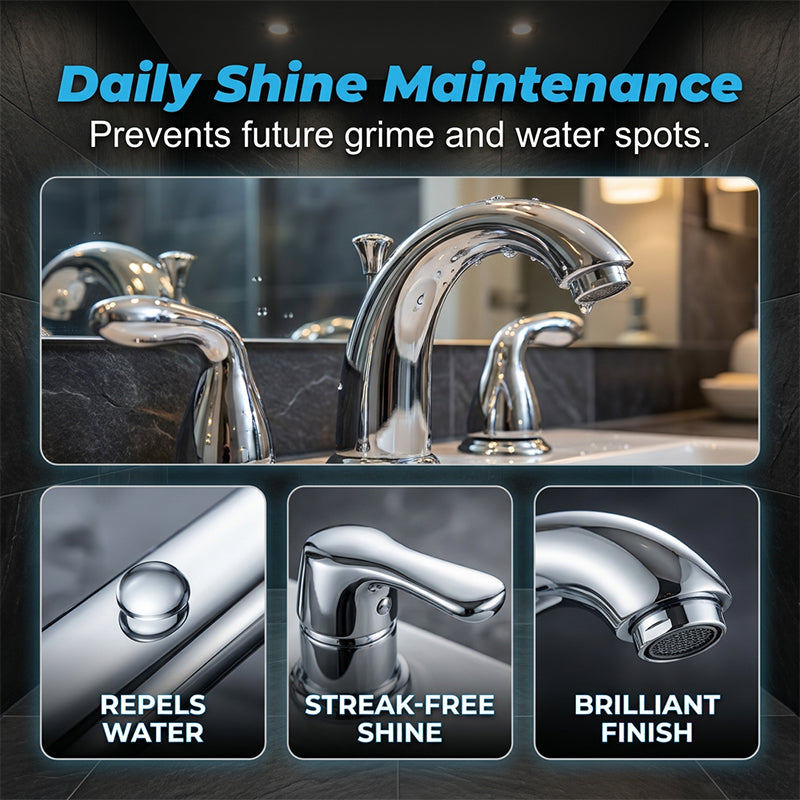 💥Hot Sell Brilliant Shine Tap Cleaner, Strong Cleaning Limited Discount