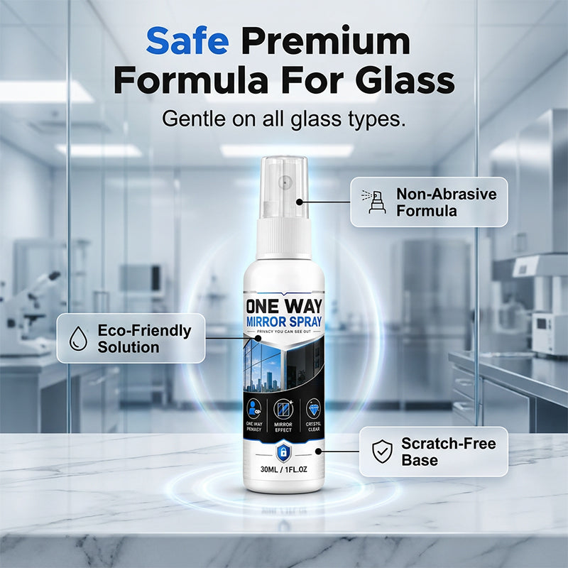 🔥Limited Time Promotion 50% OFF🔥One-Way Mirror Effect Glass Coating Spray