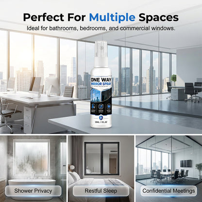 🔥Limited Time Promotion 50% OFF🔥One-Way Mirror Effect Glass Coating Spray