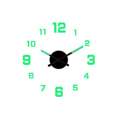 🥳2026 HOT SALE🥳💞50K+ SOLD!🏡🌙 50% OFF! DIY Acrylic Wall Clock Set – 3D depth, no ticking. Luminous option, damage‑free mount. Perfect for peaceful nights! 🛌✨