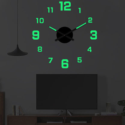 🥳2026 HOT SALE🥳💞50K+ SOLD!🏡🌙 50% OFF! DIY Acrylic Wall Clock Set – 3D depth, no ticking. Luminous option, damage‑free mount. Perfect for peaceful nights! 🛌✨