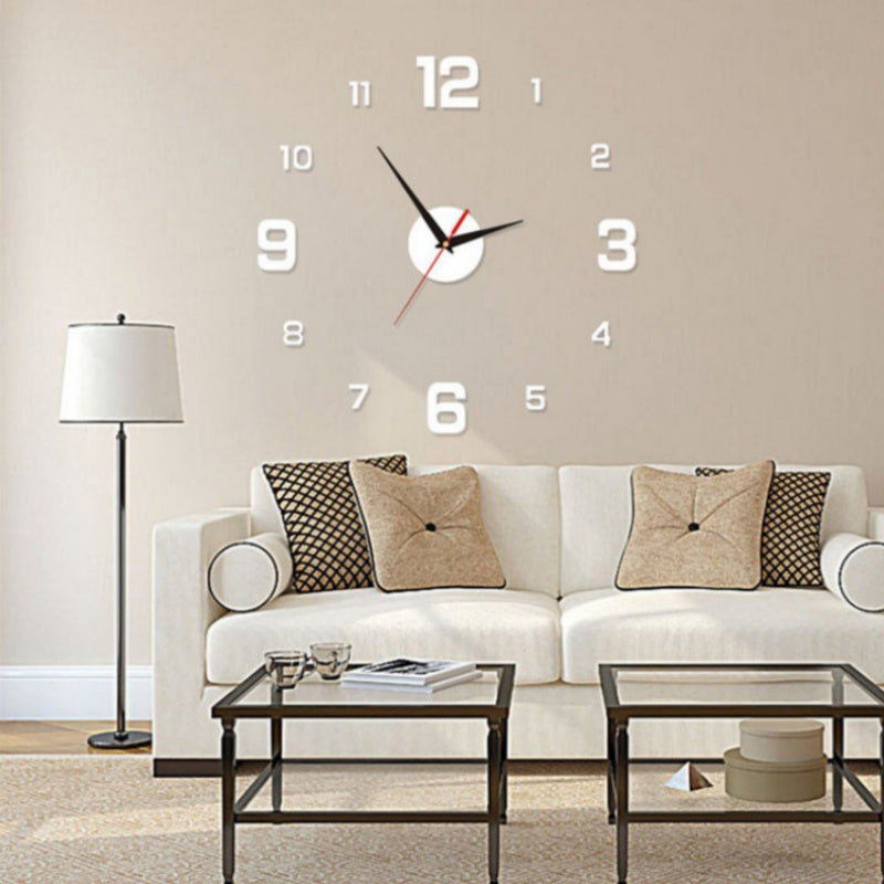 🥳2026 HOT SALE🥳💞50K+ SOLD!🏡🌙 50% OFF! DIY Acrylic Wall Clock Set – 3D depth, no ticking. Luminous option, damage‑free mount. Perfect for peaceful nights! 🛌✨