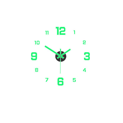 🥳2026 HOT SALE🥳💞50K+ SOLD!🏡🌙 50% OFF! DIY Acrylic Wall Clock Set – 3D depth, no ticking. Luminous option, damage‑free mount. Perfect for peaceful nights! 🛌✨
