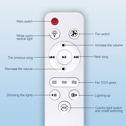 🔥💡 LAST DAY – 50% OFF! BreezGlow™ Smart Ceiling Fan Light – Bluetooth Speaker, 16M RGB Colors, E27 fit – breeze & beats in one. 🎵🌀✨