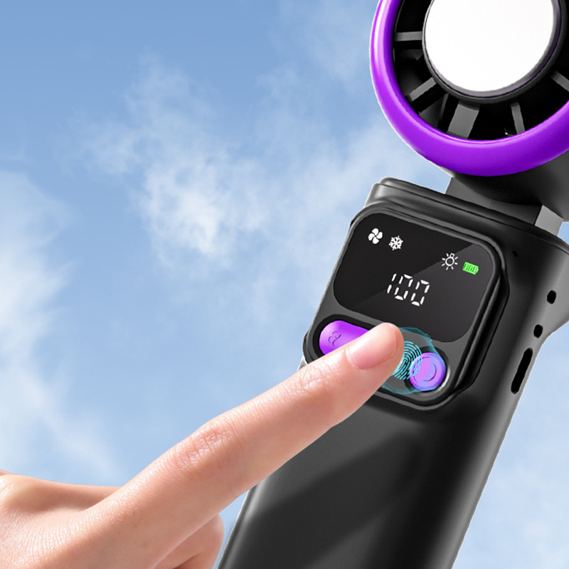 🔥Limited Time Promotion 50% OFF🔥Portable Cooling Fan with Ice Compress Plate