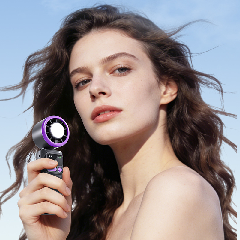 🔥Limited Time Promotion 50% OFF🔥Portable Cooling Fan with Ice Compress Plate