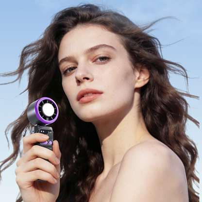 🔥Limited Time Promotion 50% OFF🔥Portable Cooling Fan with Ice Compress Plate