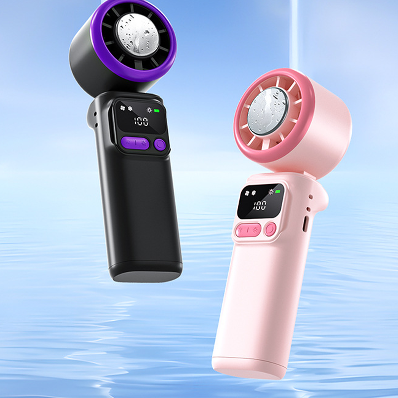 🔥Limited Time Promotion 50% OFF🔥Portable Cooling Fan with Ice Compress Plate