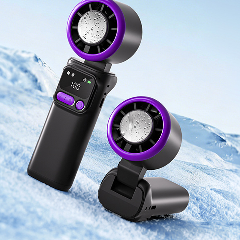 🔥Limited Time Promotion 50% OFF🔥Portable Cooling Fan with Ice Compress Plate