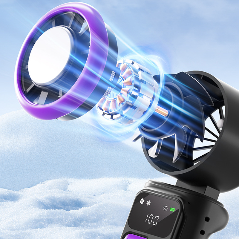 🔥Limited Time Promotion 50% OFF🔥Portable Cooling Fan with Ice Compress Plate