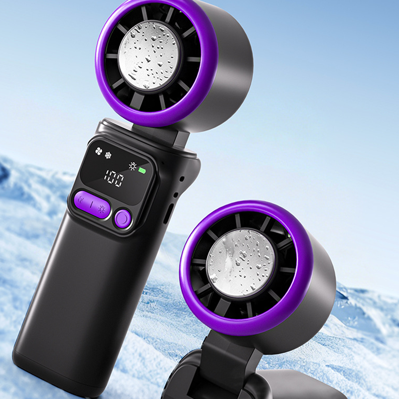 🔥Limited Time Promotion 50% OFF🔥Portable Cooling Fan with Ice Compress Plate