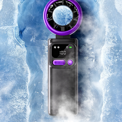 🔥Limited Time Promotion 50% OFF🔥Portable Cooling Fan with Ice Compress Plate