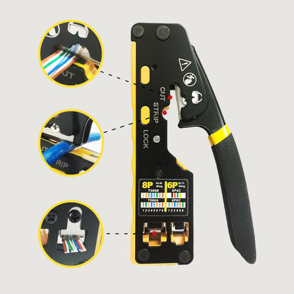 🔥Limited Time Promotion 50% OFF🔥Multi-Function Network Cable Crimping Tool