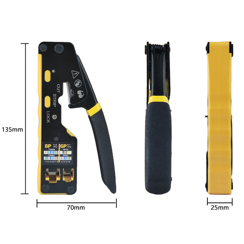 🔥Limited Time Promotion 50% OFF🔥Multi-Function Network Cable Crimping Tool