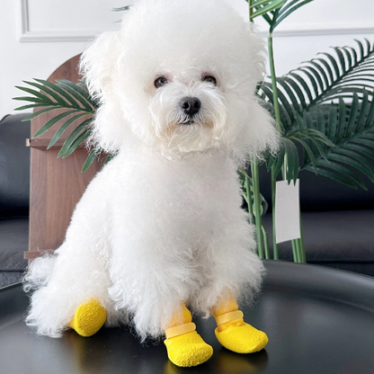🐾🛡️🏠 LIMITED-TIME 50% OFF! Anti-Slip Waterproof Pet Shoe Socks – Non-Skid Rubber Pads, Protects Paws from Slippery Floors – Perfect for Senior Dogs, Indoor Play, and Tile Surfaces 🧦✨
