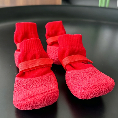 🐾🛡️🏠 LIMITED-TIME 50% OFF! Anti-Slip Waterproof Pet Shoe Socks – Non-Skid Rubber Pads, Protects Paws from Slippery Floors – Perfect for Senior Dogs, Indoor Play, and Tile Surfaces 🧦✨