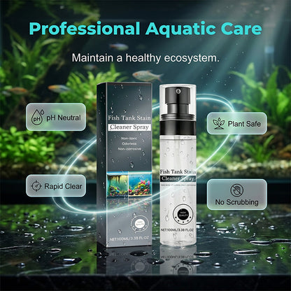 🔥Limited Time Promotion 50% OFF🔥Odorless Aquarium Stain Remover Spray Safe for Fish